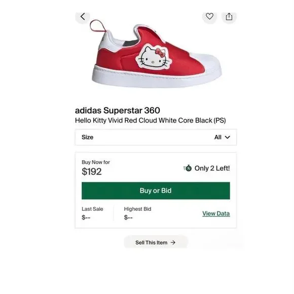 adidas gazelle silver green womens adidas Hello Kitty Superstar Infant Toddler Lifestyle Shoes Black White Red  IG6997  Shoe Palace